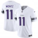 Carson Wentz Minnesota Vikings #11 White F.U.S.E. Stitched Shirt Winter Warrior