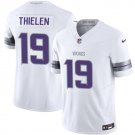 Adam Thielen Minnesota Vikings #19 White 2025 F.U.S.E. Stitched Shirt Winter Warrior