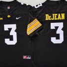 Cooper DeJean Iowa Hawkeyes #3 Black Stitched Jersey