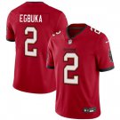 Emeka Egbuka Tampa Bay Buccaneers #2 Red 2025 Stitched Jersey