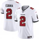 Emeka Egbuka Tampa Bay Buccaneers #2 White 2025 Stitched Jersey