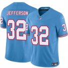 Jermar Jefferson Tennessee Titans #32 Blue 2025 F.U.S.E. Stitched Jersey Throwback