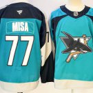 Michael Misa San Jose Sharks #77 Teal 2025 Stitched Jersey Alternate