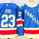 Adam Fox New York Rangers #23 Blue Stitched Hockey Jersey Centennial