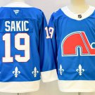 Joe Sakic Colorado Avalanche #19 Blue 2025 Stitched Jersey Alternate
