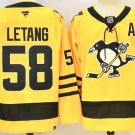 Kris Letang Pittsburgh Penguins #58 Gold 2025 Stitched Hockey Jersey Alternate