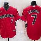 Corbin Carroll Arizona Diamondbacks #7 Red 2024 Stitched Jersey