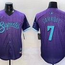 Corbin Carroll Arizona Diamondbacks #7 Purple Stitched Jersey 2025 City Connect