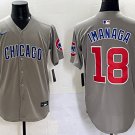 Shōta Imanaga Chicago Cubs #18 Grey Jersey Stitched