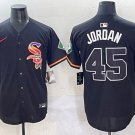 Michael Jordan Chicago White Sox #45 Black Mexico Jersey Stitched