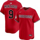 Kyle Manzardo Cleveland Guardians #9 Red Alternate Limited Stitched Jersey
