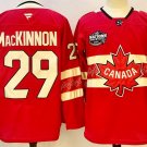 Nathan MacKinnon Canada #29 Red 2025 4 Nations Face-Off Premium Stitched Hockey Jersey