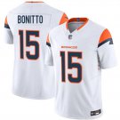 Nik Bonitto Denver Broncos #15 White F.U.S.E. Jersey Stitched