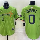 Orbit Houston Astros #0 Green 2025 City Connect Limited Stitched