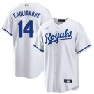 Jac Caglianone Kansas City Royals #14 White Stitched Jersey