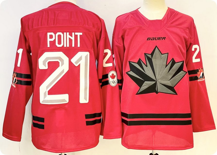 Brayden Point Canada Red 2026 Replica Jersey Stitched