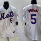 David Wright New York Mets #5 White Jersey Stitched