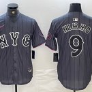 Brandon Nimmo New York Mets #9 Gray City Connect Stitched Jersey