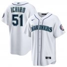 Ichiro Suzuki Seattle Mariners #51 White Stitched Jersey