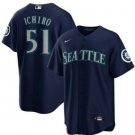Ichiro Suzuki Seattle Mariners #51 Navy Stitched Jersey