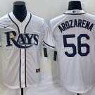 Randy Arozarena Tampa Bay Rays #56 White Stitched Jersey