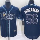 Randy Arozarena Tampa Bay Rays #56 Navy Stitched Jersey