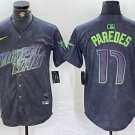 Isaac Paredes Tampa Bay Rays #17 Charcoal City Connect Stitched Jersey