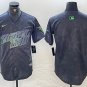 Tampa Bay Rays Blank Charcoal City Connect Limited Stitched Jersey