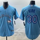 Alejandro Kirk Toronto Blue Jays #30 Light Blue Stitched Jersey