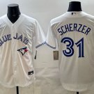 Max Scherzer Toronto Blue Jays #31 White Stitched Jersey