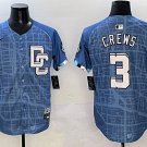 Dylan Crews Washington Nationals #3 Blue 2025 City Connect Stitched Jersey