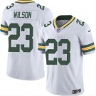 Emanuel Wilson Green Bay Packers #23 White Stitched Jersey