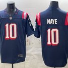 Drake Maye New England Patriots #10 New Navy Jersey Stitched