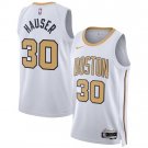 Sam Hauser Boston Celtics #30 White 2025-26 City Edition Swingman Stitched