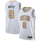 Derrick White Boston Celtics #9 White 2025-26 City Edition Swingman Stitched