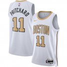 Payton Pritchard Boston Celtics #11 White 2025-26 City Edition Swingman Stitched