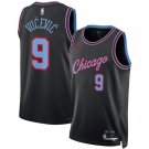 Nikola Vucevic Chicago Bulls #9 Black 2025-26 City Edition Swingman Stitched