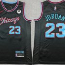 Michael Jordan Chicago Bulls #23 Black 2025-26 City Edition Stitched