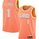 Max Strus Cleveland Cavaliers #1 Orange 2025-26 City Edition Swingman Stitched