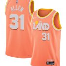 Jarrett Allen Cleveland Cavaliers #31 Orange 2025-26 City Edition Swingman Stitched