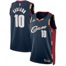 Darius Garland Cleveland Cavaliers #10 Navy 2025 Classic Edition Stitched
