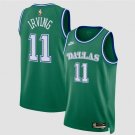 Kyrie Irving Dallas Mavericks #11 Green 2025 Classic Edition Stitched Jersey