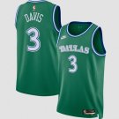 Anthony Davis Dallas Mavericks #3 Green 2025 Classic Edition Stitched Jersey