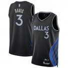Anthony Davis Dallas Mavericks #3 Black 2025-26 City Edition Stitched Jersey