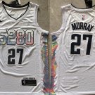 Jamal Murray Denver Nuggets #27 White 2024-25 City Edition Stitched