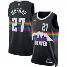Jamal Murray Denver Nuggets #27 Black 2025-26 City Edition Stitched