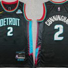 Cade Cunningham Detroit Pistons #2 Black 2025-26 City Edition Stitched