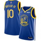 Jimmy Butler III Golden State Warriors #10 Blue 2025 Icon Edition Jersey Stitched