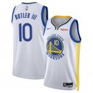 Jimmy Butler III Golden State Warriors #10 White 2025 Association Edition Swingman Jersey Stitched