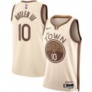 Jimmy Butler III Golden State Warriors #10 Tan 2025-26 City Edition Jersey Stitched